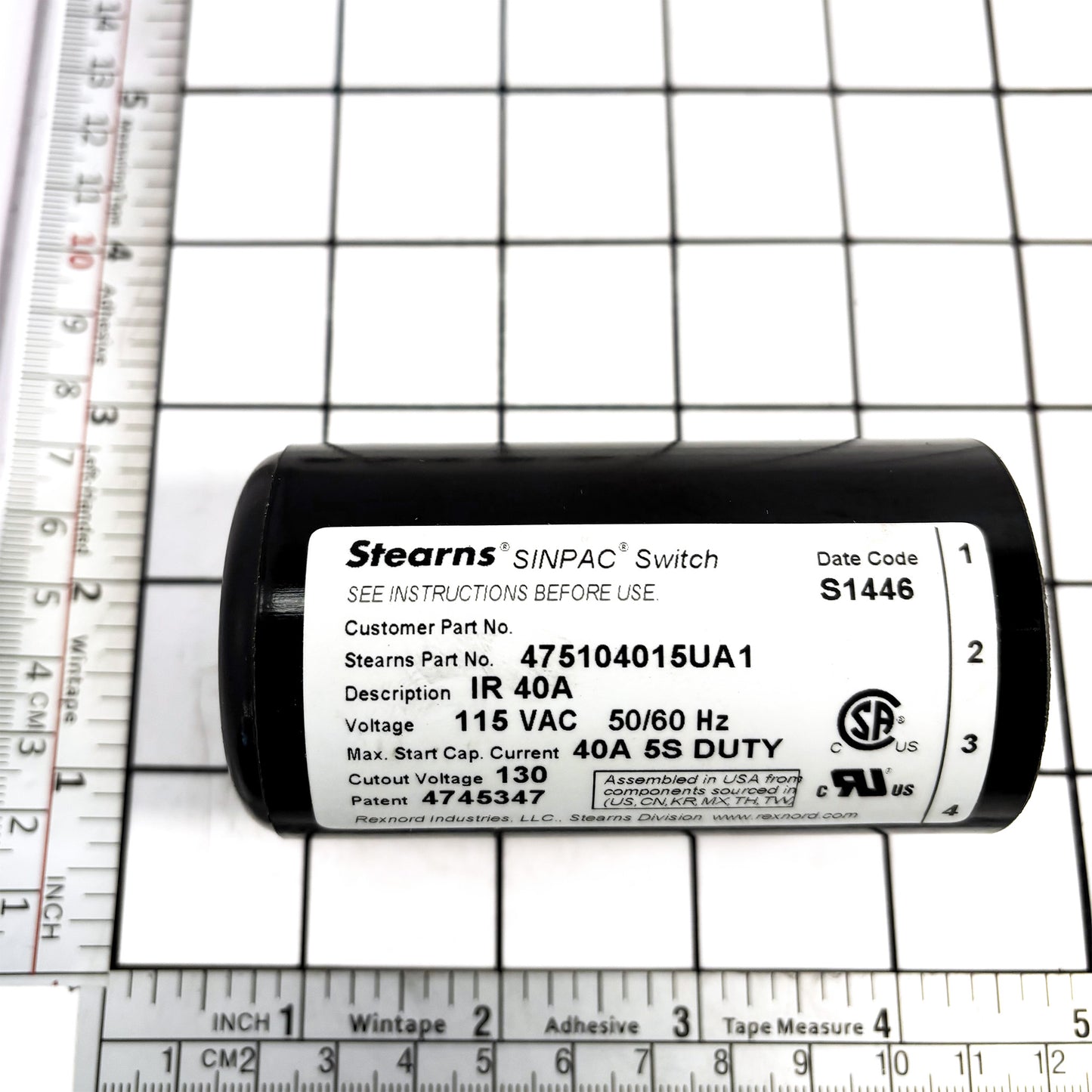 Sinpac® Starting Switch