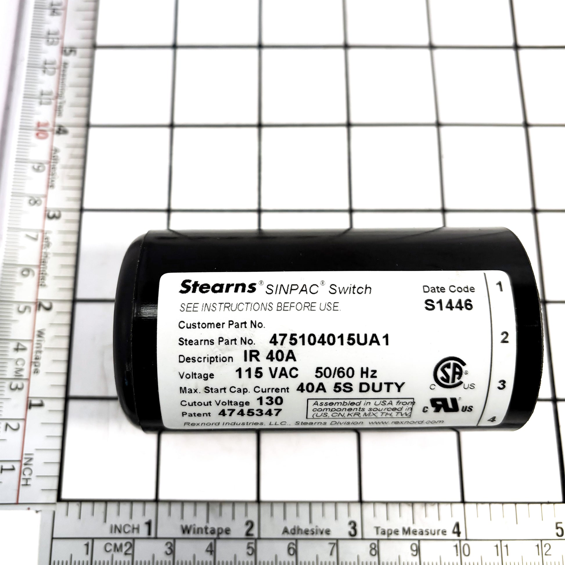 Sinpac® Starting Switch
