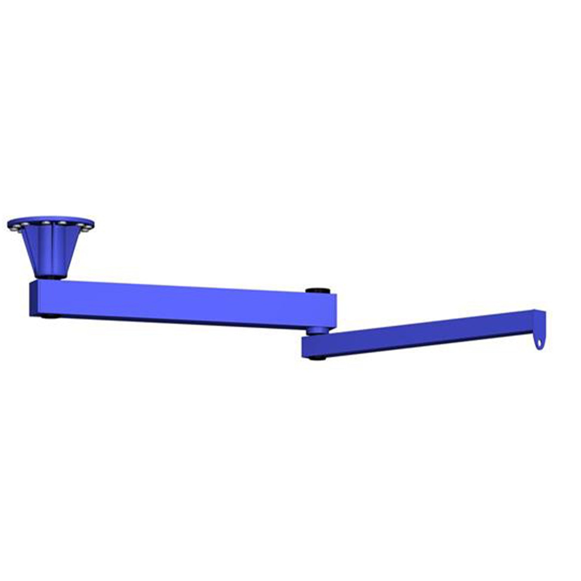 Gorbel® AJ360-C Series 1000 Pound (lb) Capacity and 10 Feet (ft) Span (L) Ceiling Mounted Articulating Jib Crane