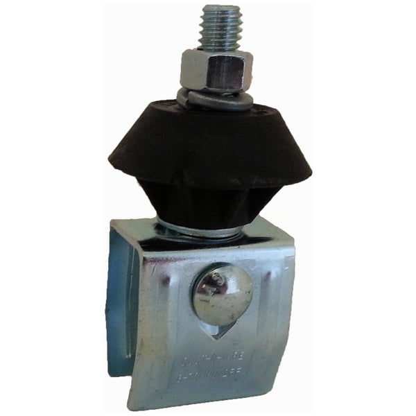 Zinc Plated Steel Clamp Hanger and Insulator with Hardware
