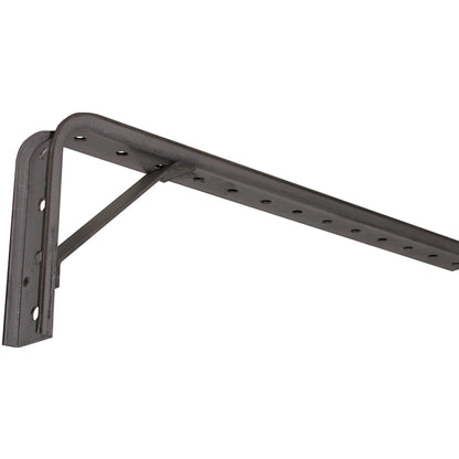 Steel Angle Bracket with Gusset Support - 7-1/2" x 20-1/4" from Web