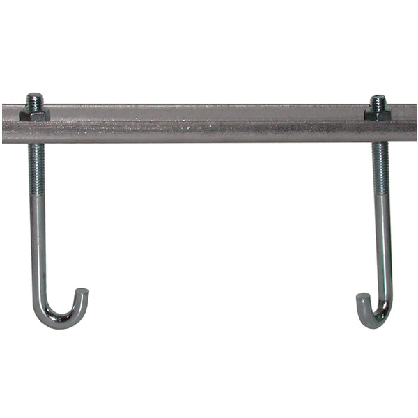 Steel Bracket - 20 Holes, 30" with "J" Bolt Hardware