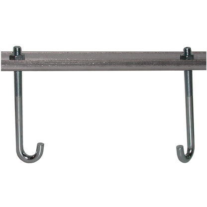 Steel Bracket - 22 Holes, 36" with "J" Bolt Hardware