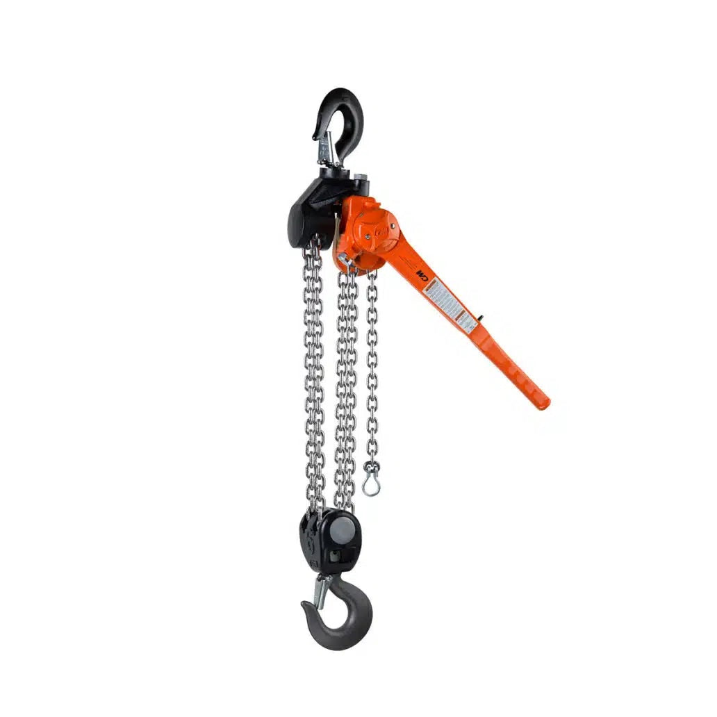 CM® Series 640, 6 Ton (t) Capacity and 15 Feet (ft) Standard Lift Puller Lever Tool with Load Limiter