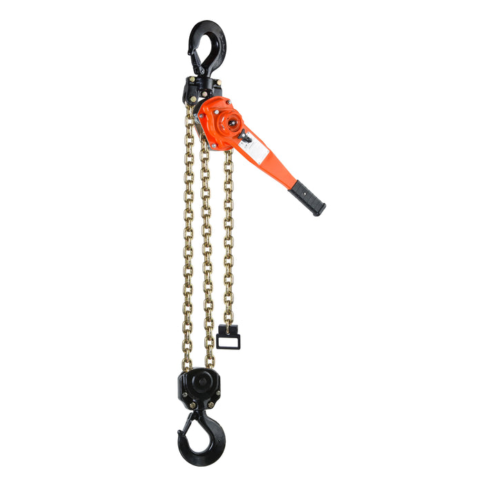 CM® 6 Ton (t) Capacity and 20 Feet (ft) Standard Lift Bandit Ratchet Lever Hoist with Load Limiter