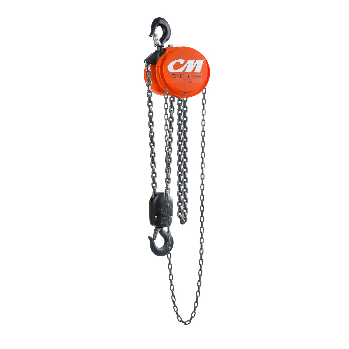 CM® Series 646 Cyclone 4 Ton (t) Capacity and 20 Feet (ft) Standard Lift Hand Chain Hoist