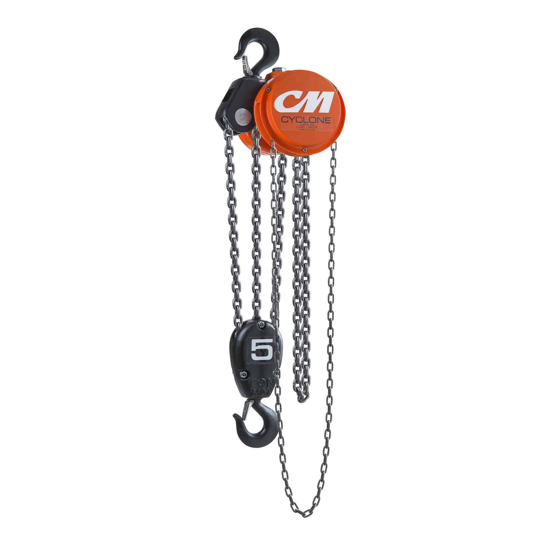 CM® Series 646 Cyclone 6 Ton (t) Capacity and 20 Feet (ft) Standard Lift Hand Chain Hoist