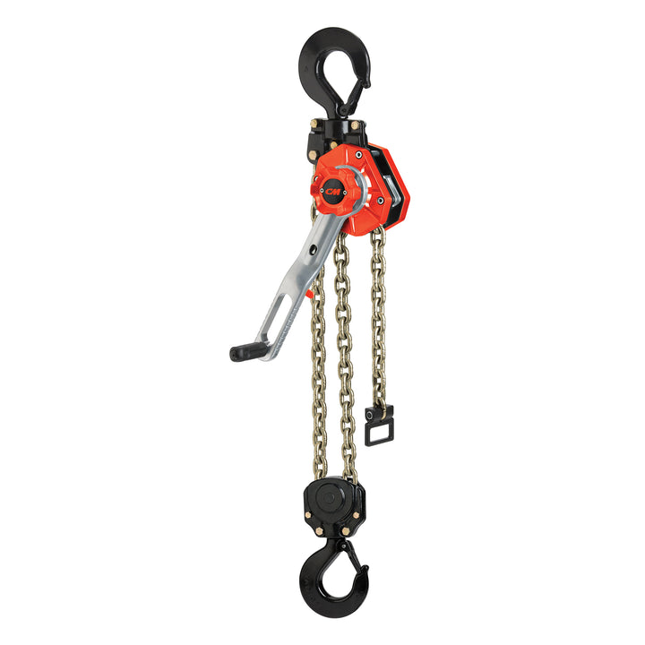 CM® Tornado 360 Degree 6 Ton (t) Capacity 20 Feet (ft) Standard Lift Lever Hoist