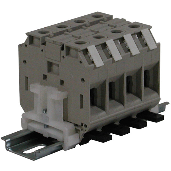 4 Pole Terminal Strip - 335 Amp DIN Mounted