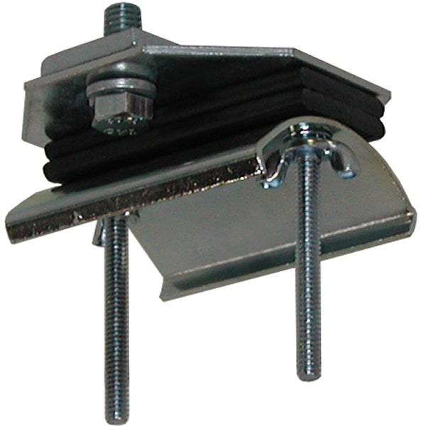 Stationary End Clamp Assembly, 3" Diameter Steel Saddle