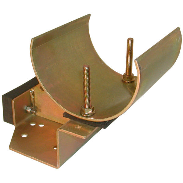 End Clamp with 6" Diameter Steel Saddle