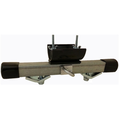 Stainless Steel End Clamp with 3" Diameter Nylon Saddle