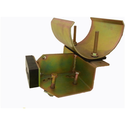 End Clamp with 6" Diameter Steel Saddle