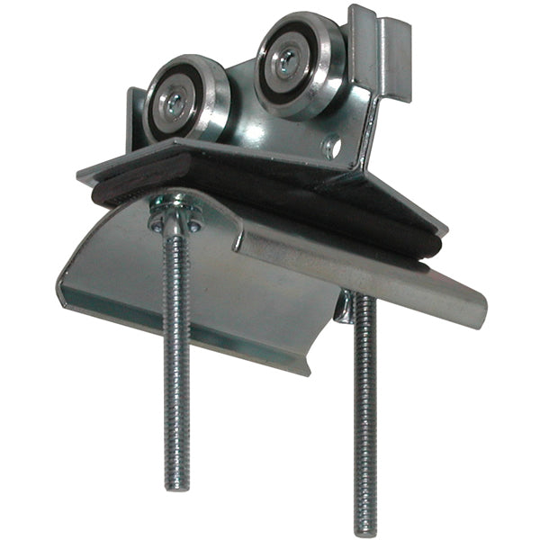 3" Trolley Assembly, 4 Steel Wheels, 3" Diameter Steel Saddle