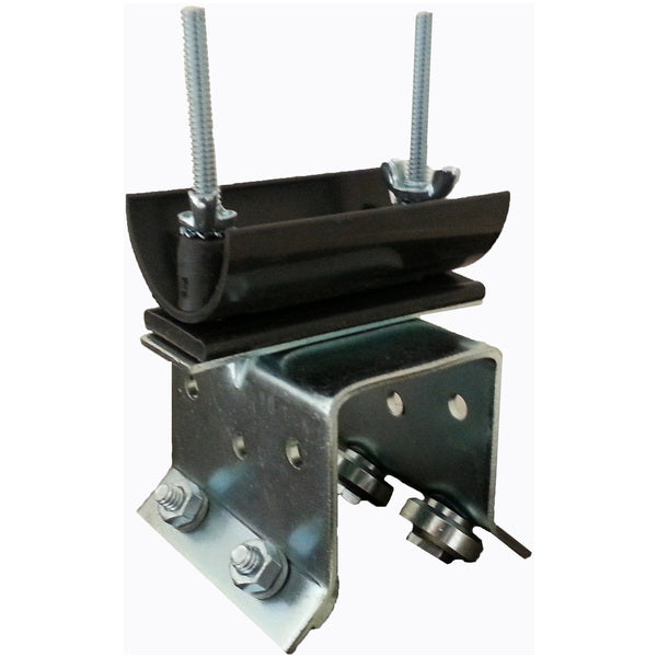 Trolley Assembly, Steel Wheels, 2" dia. Nylon Saddle