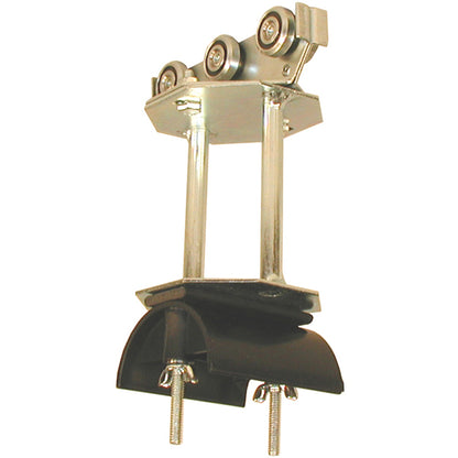 Tow Trolley Assembly, Steel Wheels, 3" Diameter Nylon Saddle