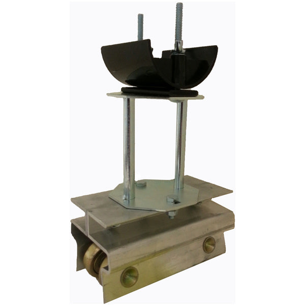Standard Tow Trolley with 3" Diameter Nylon Saddle