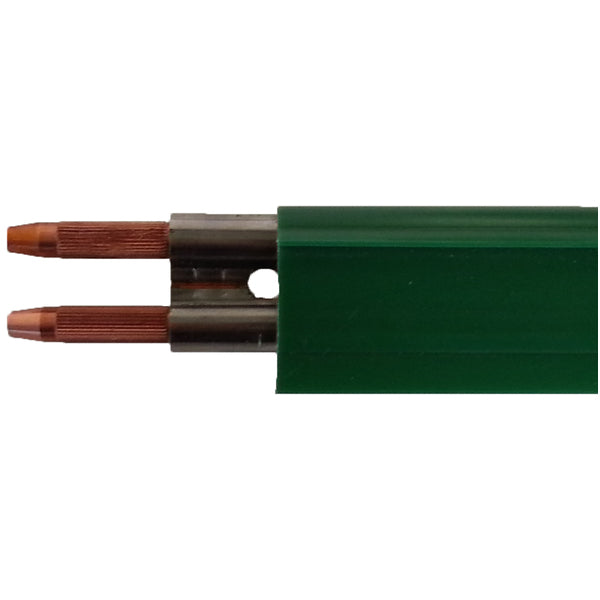 160 Amp - Figure Eight Rolled Stainless Steel/Copper - 10 ft. Section