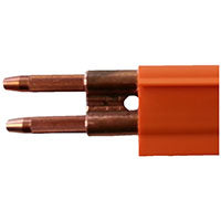 350 Amp - Figure Eight Rolled Electrolytic Copper - 10 ft. Section