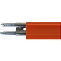 110 Amp - Figure Eight Rolled Galvanized Steel - 10 ft. Section