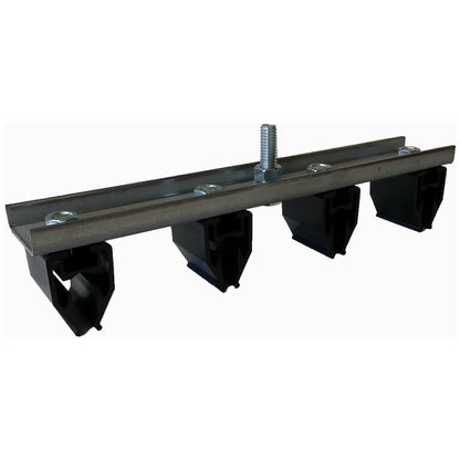Plastic Four Gang Hanger Assembly - Snap-In Type - 3.0" Centers