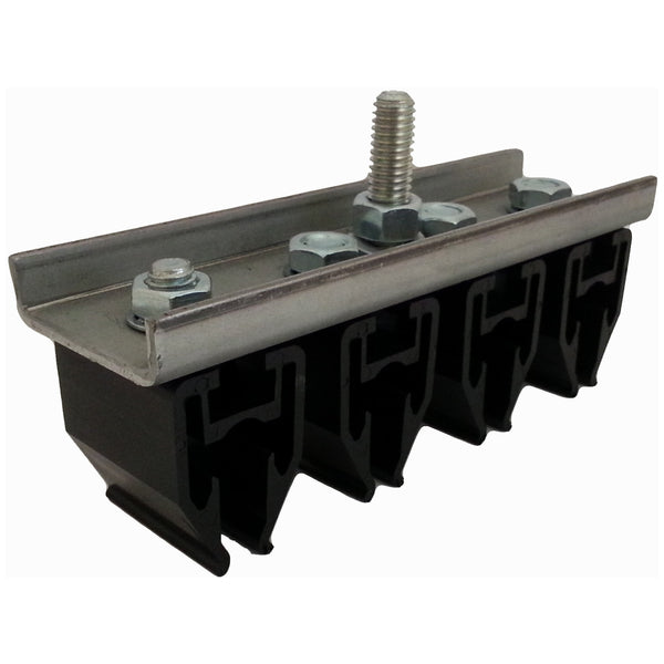 Plastic Four Gang Hanger Assembly - Snap-In Type - 1.5" Centers