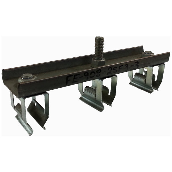 Steel Triple Hanger Assembly - Snap-In Type - 3.0" Centers
