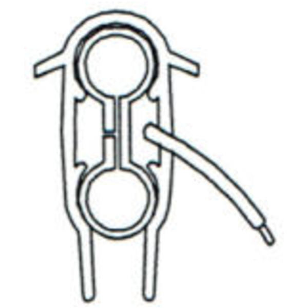 160 Amp - Figure Eight Rolled Stainless Steel/Copper