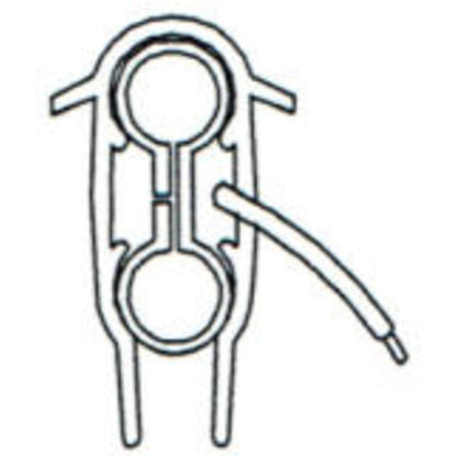 110 Amp - Figure Eight Rolled Galvanized Steel - Green