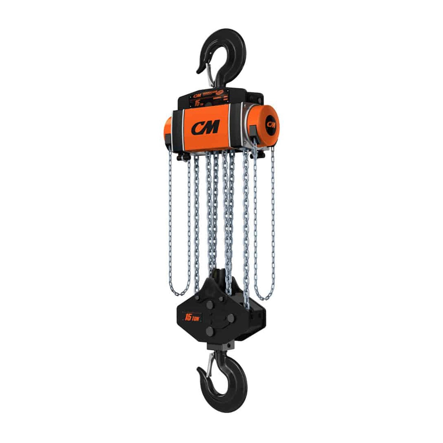 CM® Hurricane 360 Degree 20 Ton (t) Capacity 15 Feet (ft) Standard Lift Hand Chain Hoist