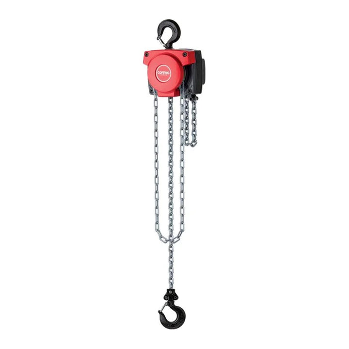 Coffing® LHH 1-1/2 Ton (t) Capacity and 10 Feet (ft) Standard Lift Hand Chain Hoist
