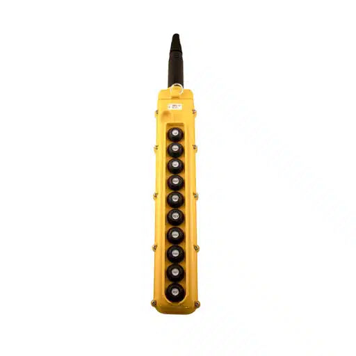 SBN Pendant Pushbutton Station, 10-Button, All Three-Speed