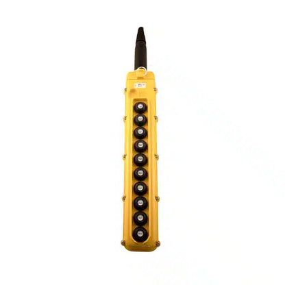SBN Pendant Pushbutton Station, 10-Button, All Three-Speed