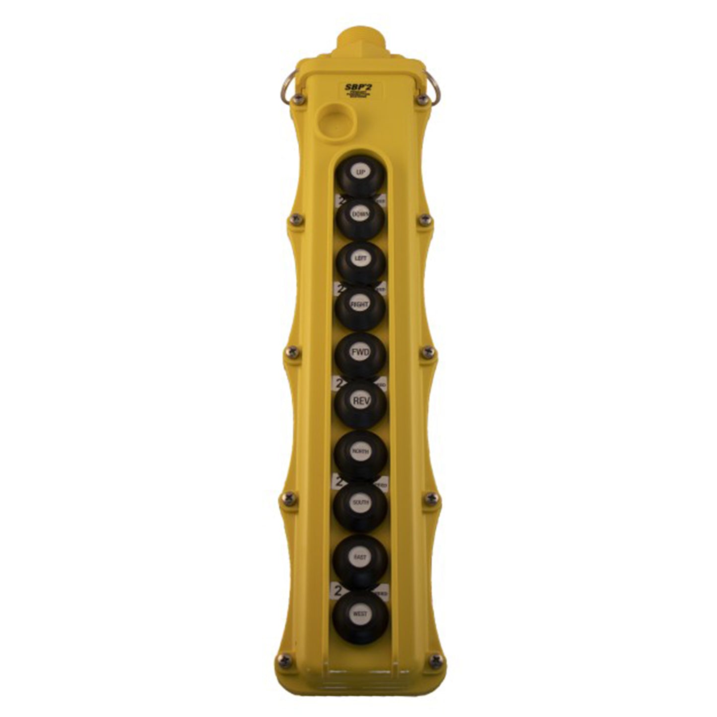 SBP2 Pendant Pushbutton Station, 10-Button, All Two-Speed