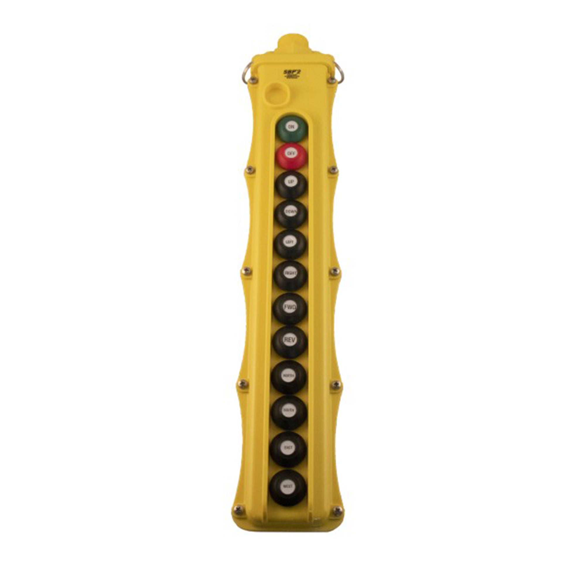 SBP2 Pendant Pushbutton Station, 12-Button, (10) Two-Speed with Maintained On/Off