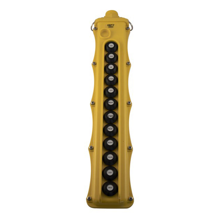 SBP2 Pendant Pushbutton Station, 12-Button, All Three-Speed