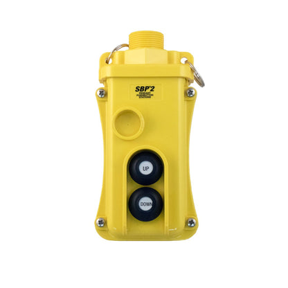 SBP2 Pendant Pushbutton Station, 2-Button, All Single-Speed