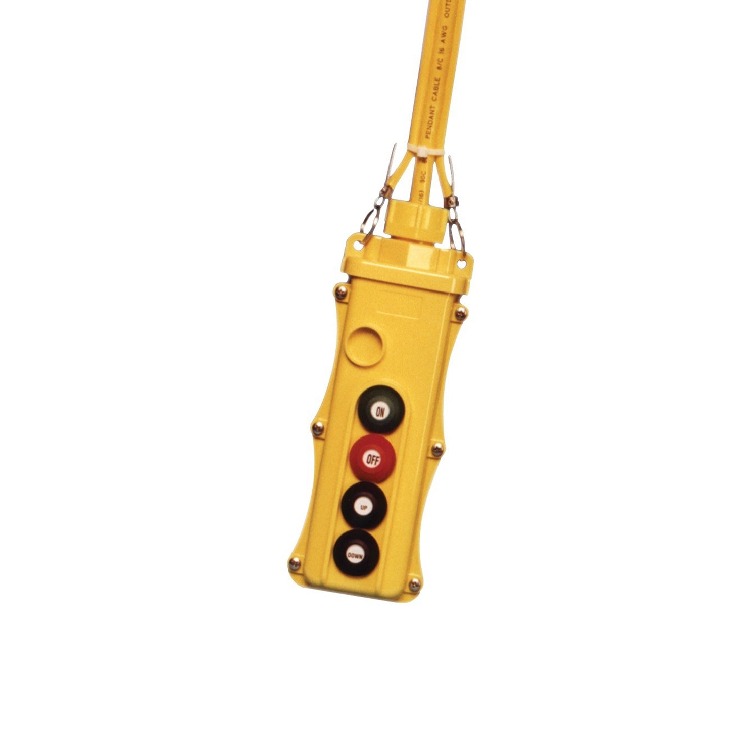 SBP2 Pendant Pushbutton Station, 4-Button, (2) Two-Speed with Momentary On/Off
