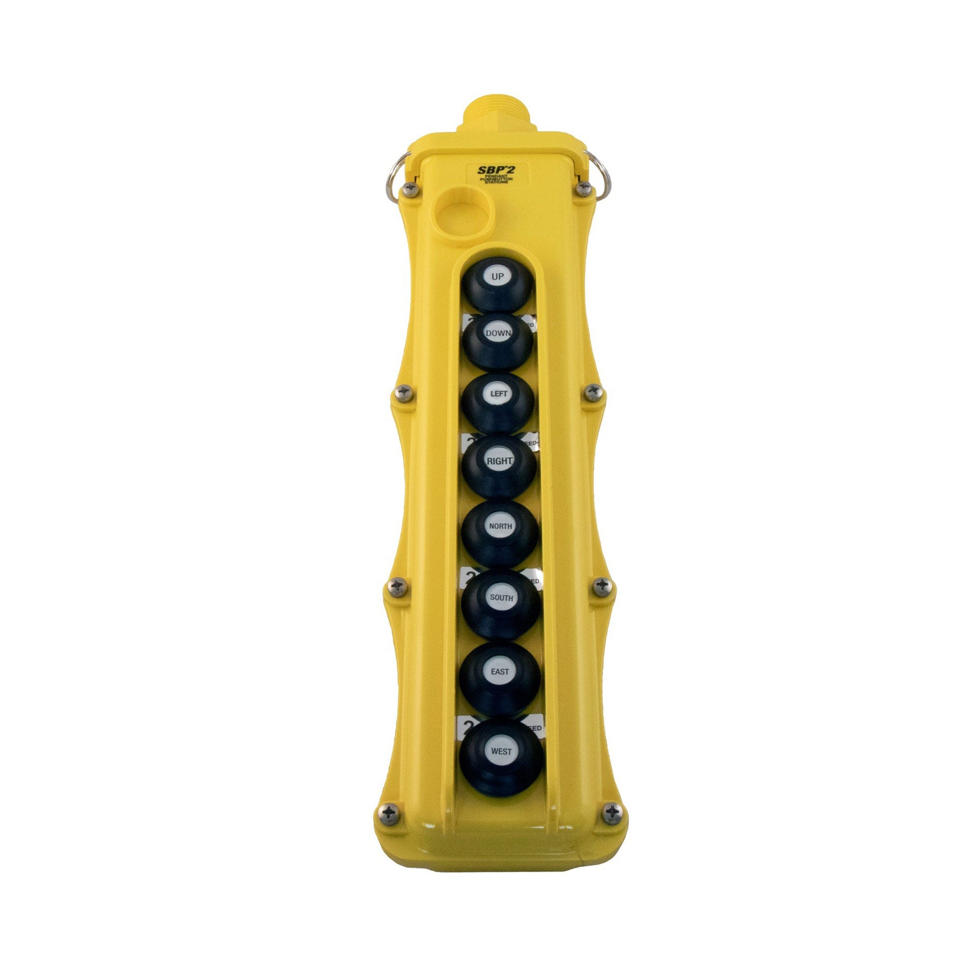 SBP2 Pendant Pushbutton Station, 8-Button, All Single-Speed