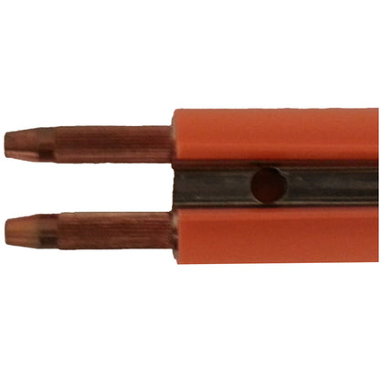 160 Amp - Figure Eight Rolled Stainless Steel/Copper