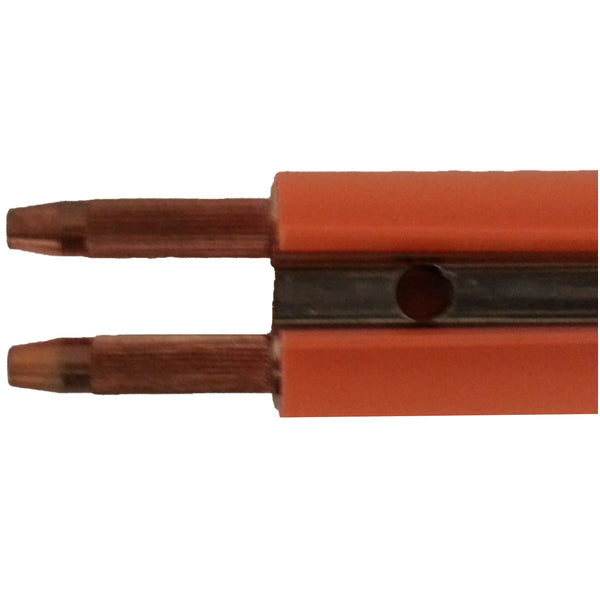 160 Amp - Figure Eight Rolled Stainless Steel/Copper