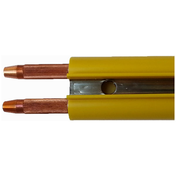 160 Amp - Figure Eight Rolled Stainless Steel/Copper