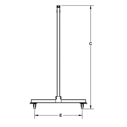 Fixed Steel Gantry Crane Dimesion Chart 2