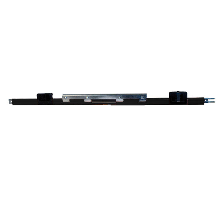 8-Bar Expansion Section, 110A, Galvanized Steel, Black UV Resistant PVC Cover, 10FT Length