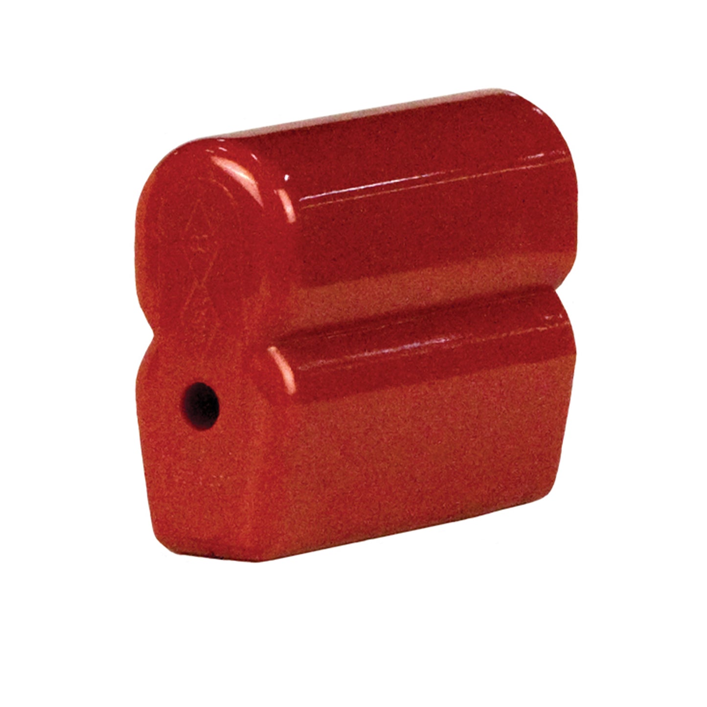 8-Bar End Cap, Red Lexan Medium Heat For 40A, 110A, and 350A Bar