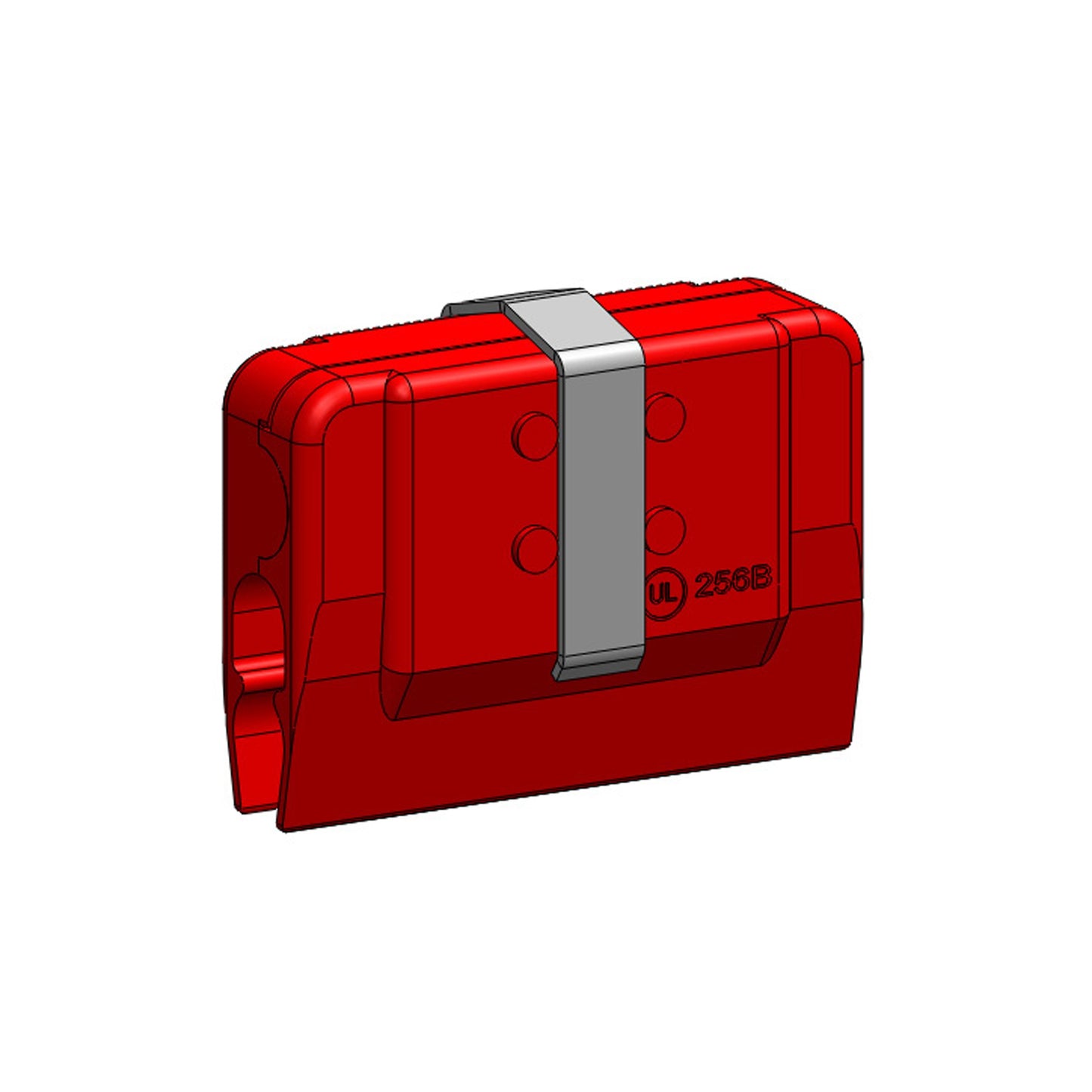 8-Bar, Power Feed, 90A Kit, Red Polyester High Heat Case