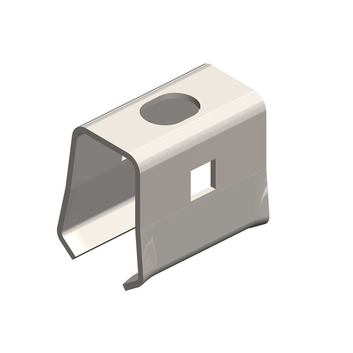8-Bar, Hanger Clamp, Stainless Steel formed, 13/16" W