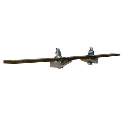 8-Bar, Bracket, Flange, w/Beam Clips, for Two Hangers Each Side (Hangers not included)