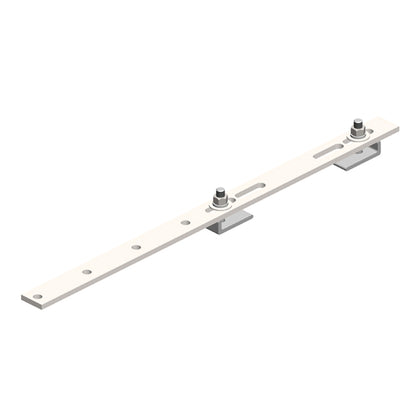 8-Bar, Bracket, Flange, w/Beam Clips, for Four Hangers on One Side (Hangers not included)