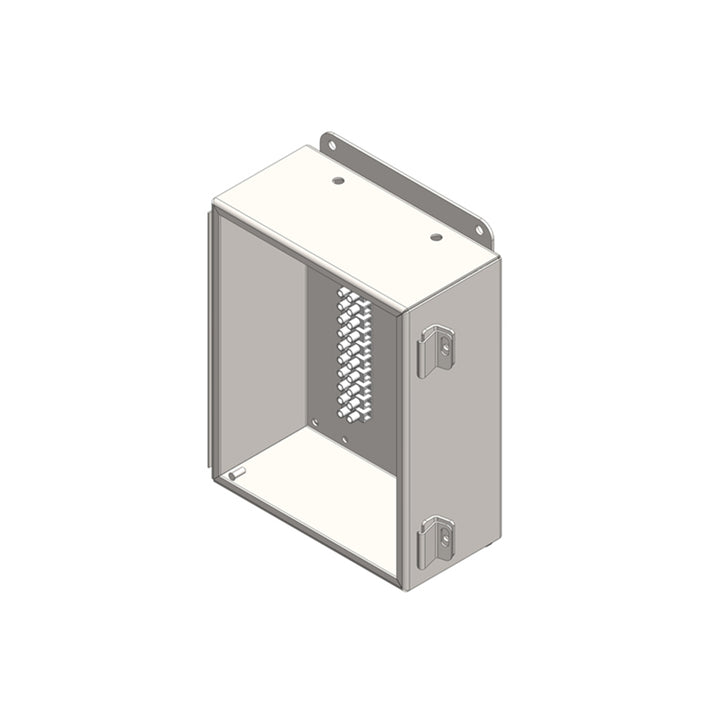 Junction Box, NEMA 12, With Terminals For 12-Pole Control, 10" x 8" x 4"